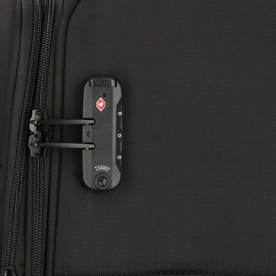 d&n Travel Line 9704 4 Rollen Trolley M 68 cm mit Dehnfalte