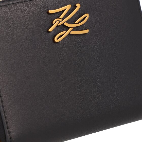 Karl Lagerfeld Autograph Geldbörse Leder 13 cm