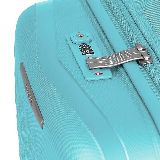 Gabol Queens 4 Rollen Kabinentrolley S 54 cm mit Dehnfalte