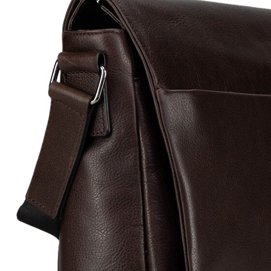 Jost London Messenger Leder 34 cm Laptopfach