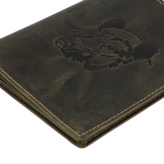 Greenburry Vintage Ausweisetui Leder 9.5 cm