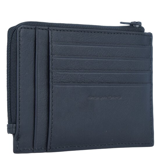 Piquadro Blue Square Special Kreditkartentetui RFID Leder 12 cm