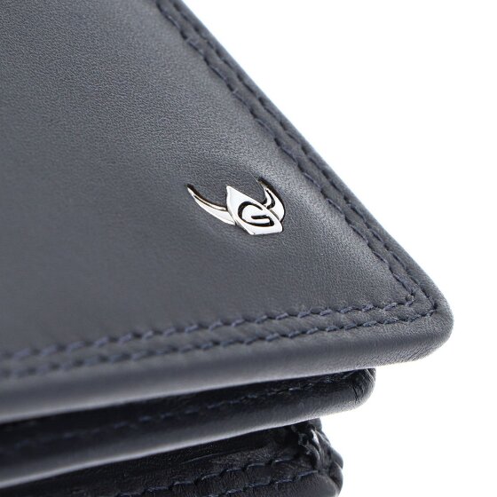 Golden Head Polo Geldbörse RFID Schutz Leder 10 cm