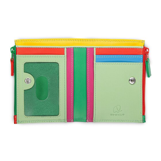 Mywalit Geldbörse RFID Schutz Leder 9 cm