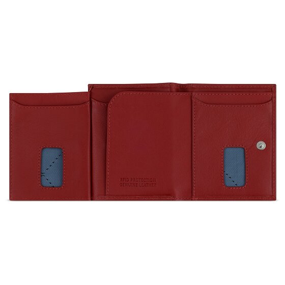 Bugatti Secure Slim Geldbörse RFID Schutz Leder 8 cm