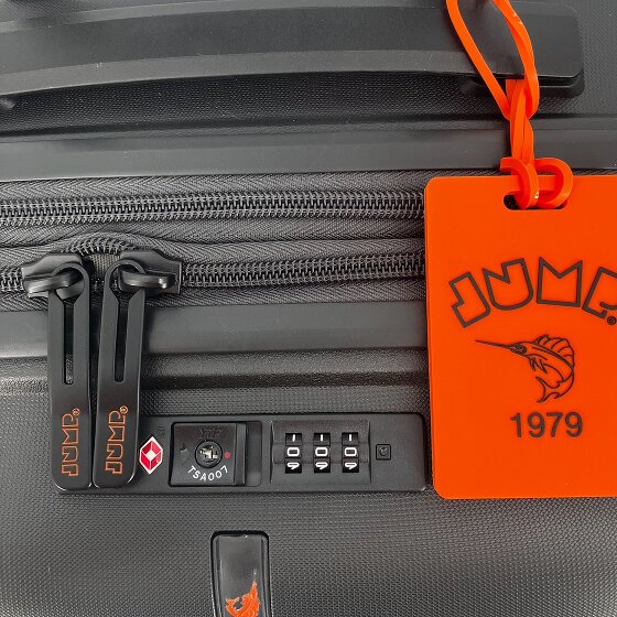 Jump Evae 4 Rollen Kabinentrolley 55 cm mit Dehnfalte