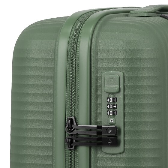 Travelite Air Stripe 4 Rollen Kabinentrolley 55 cm