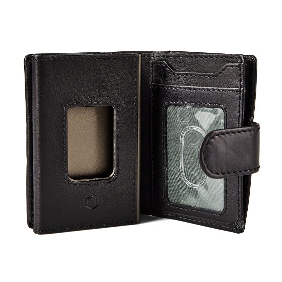 Jekyll & Hide Geldbörse RFID Schutz Leder 6.5 cm
