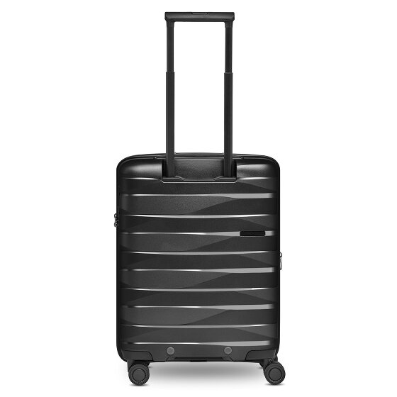 Bergpfeil Travel 4-Rollen Kabinentrolley S 55 cm mit Dehnfalte