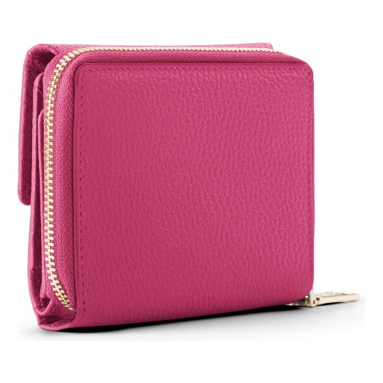 Lazarotti Bologna Leather Zip-Around Geldbörse Leder 12 cm
