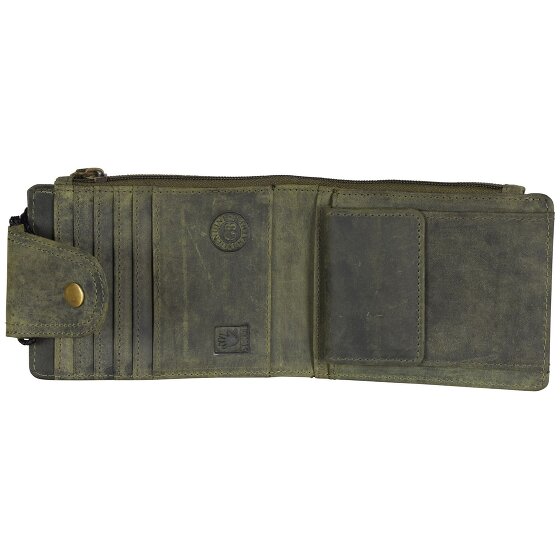 Greenburry Vintage Brustbeutel Leder 11 cm