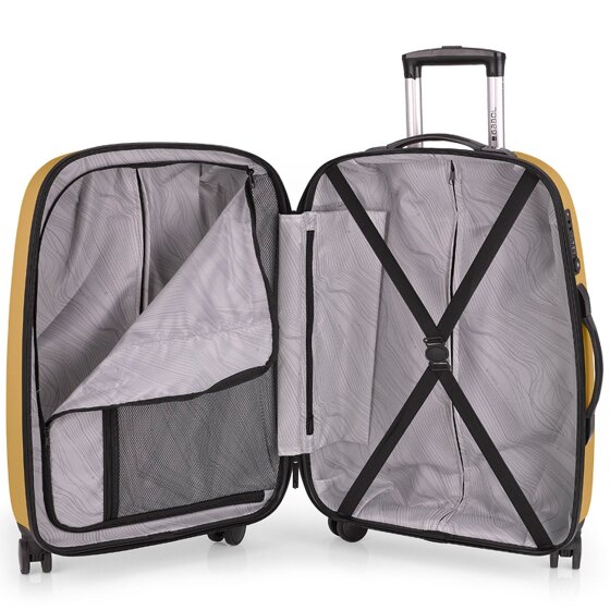 Gabol Paradise XP 4 Rollen Trolley M 67 cm mit Dehnfalte