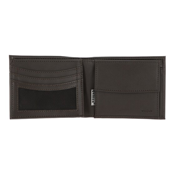 oxmox Leather Geldbörse RFID Schutz Leder 10 cm