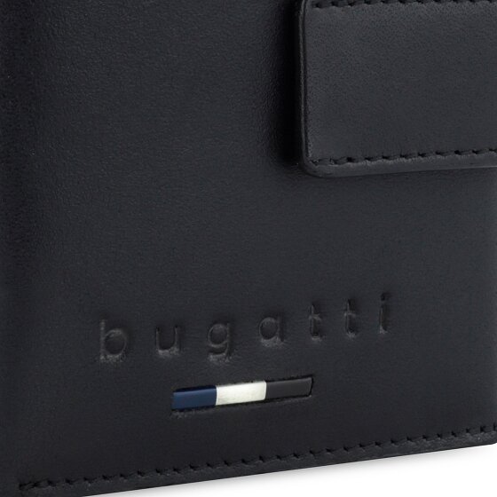Bugatti Romeo Kreditkartenetui RFID Schutz Leder 7.5 cm