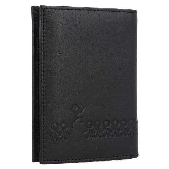 oxmox Leather Geldbörse RFID Schutz Leder 9.5 cm