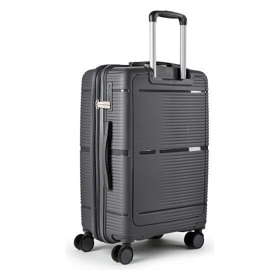 Benzi 5899 4 Rollen Trolley M 57 cm mit Dehnfalte