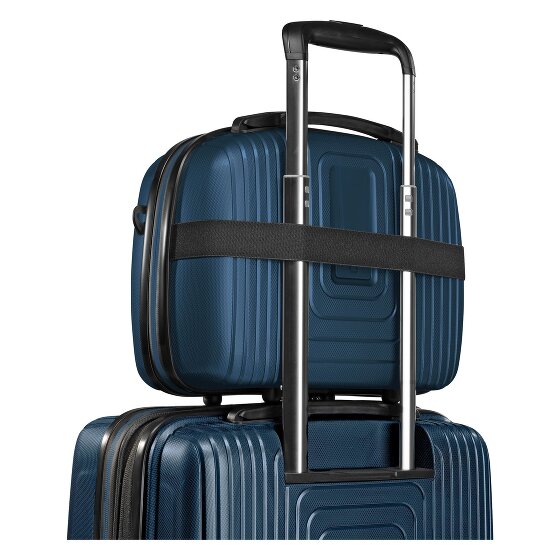 Redolz Essentials 14 4-Rollen Kofferset + Beautycase 4 tlg. mit Dehnfalte