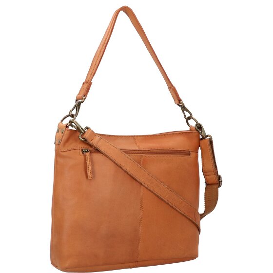 Greenland Nature GreenLand NATURE Schultertasche Leder 35 cm