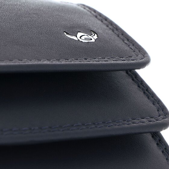 Golden Head Polo Geldbörse RFID Schutz Leder 10 cm