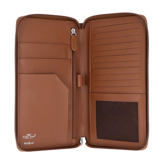 Golden Head Polo Geldbörse RFID Schutz Leder 21.5 cm