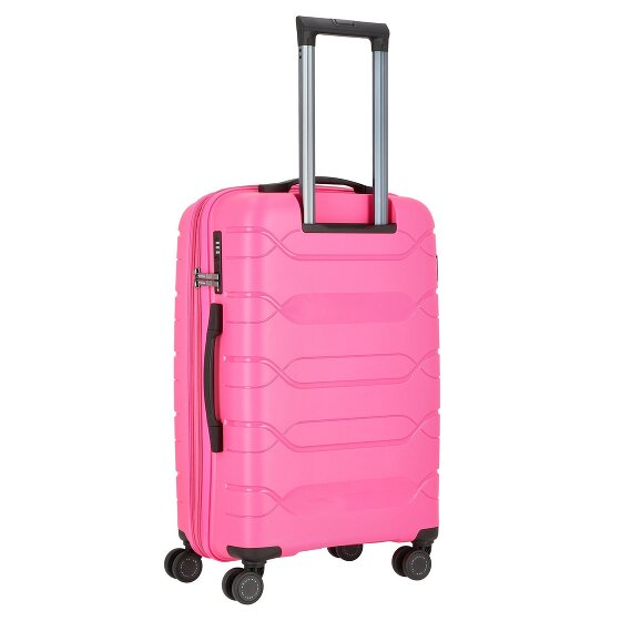 Polestream Strz by Asteroid 4 Rollen Trolley M 64 cm mit Dehnfalte