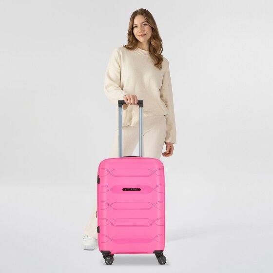 Polestream Strz by Asteroid 4 Rollen Trolley M 64 cm mit Dehnfalte