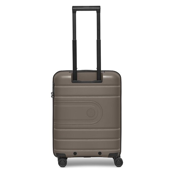 Redolz Essentials 11 4 Rollen Kabinentrolley 55 cm mit Dehnfalte