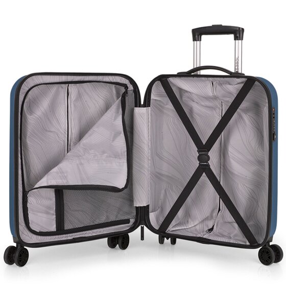 Gabol Paradise XP 4 Rollen Kabinentrolley S 55 cm mit Dehnfalte