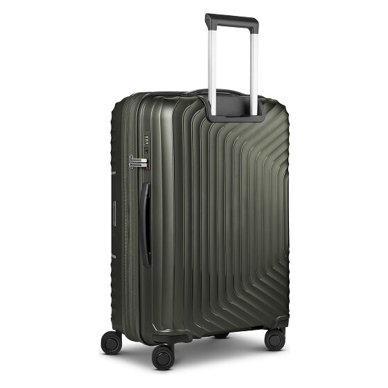 Redolz Essentials 01 4 Rollen Kofferset 3-teilig mit Dehnfalte