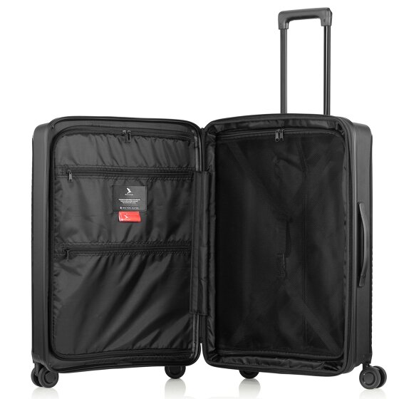Pack Easy Jet 4 Rollen Trolley 64 cm mit Dehnfalte