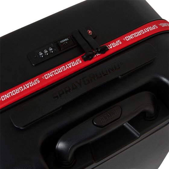 Sprayground Printed Zipper Shark 4 Rollen Kabinentrolley 55 cm