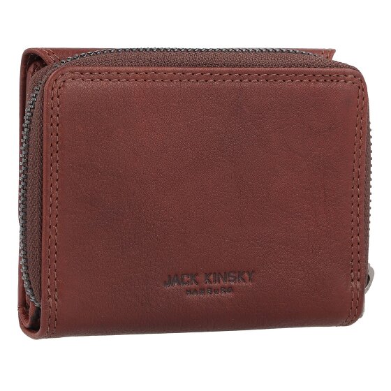 Jack Kinsky Geldbörse RFID Schutz Leder 11 cm