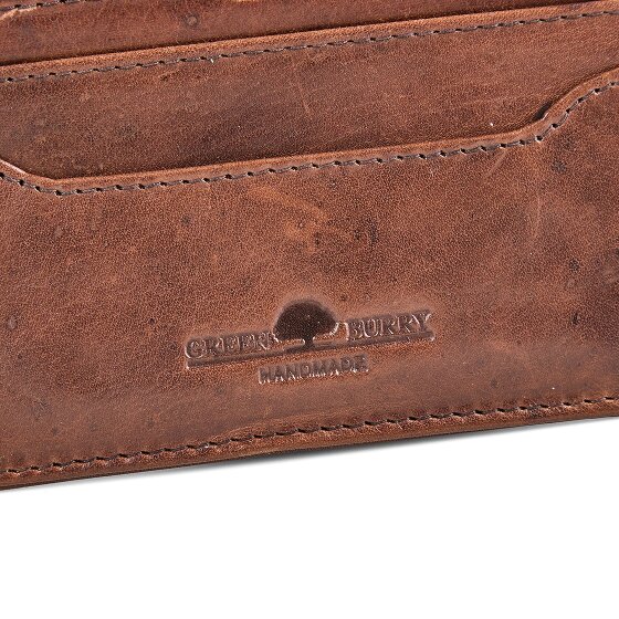 Greenburry Newport Kreditkartenetui RFID Schutz Leder 10.5 cm