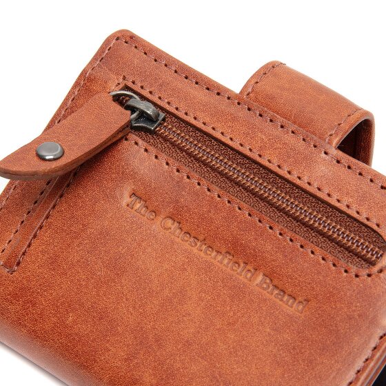 The Chesterfield Brand Barrea Geldbörse RFID Schutz Leder 7 cm
