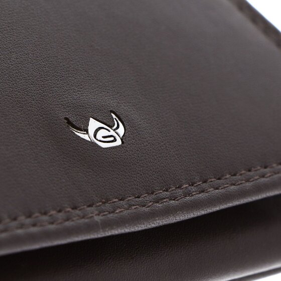 Golden Head Polo Geldbörse RFID Schutz Leder 10 cm
