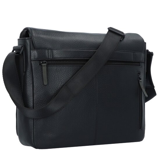Jost Stockholm Messenger Leder 33 cm Laptopfach