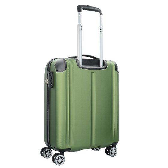 Travelite City S 4-Rollen Kabinentrolley 55 cm