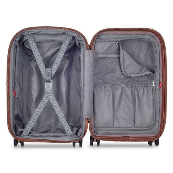 Delsey Paris Carrousel 4 Rollen Kabinentrolley 55 cm mit Dehnfalte