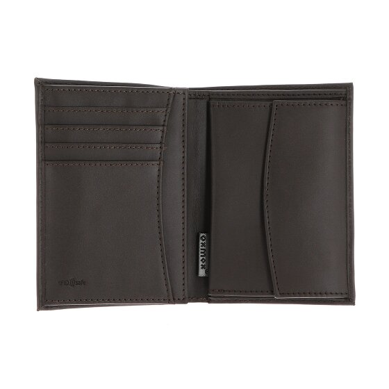 oxmox Leather Geldbörse RFID Schutz Leder 10 cm
