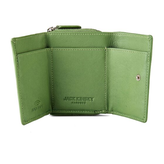 Jack Kinsky Aruba Geldbörse RFID Schutz Leder 10 cm