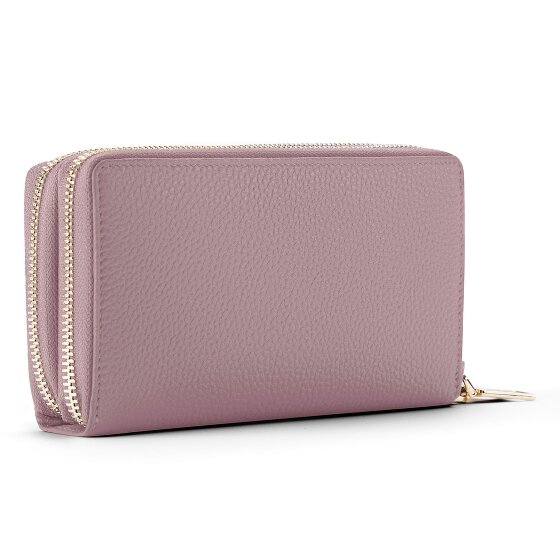 Lazarotti Bologna Leather XL Double Zip-Around Geldbörse RFID Leder 20 cm