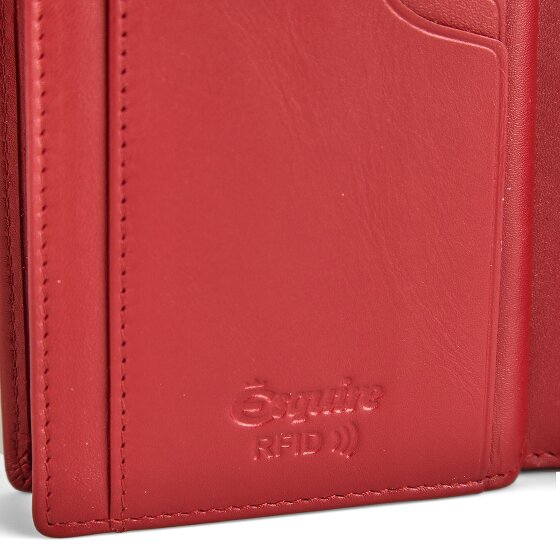 Esquire Silk Geldbörse RFID Schutz Leder 9 cm