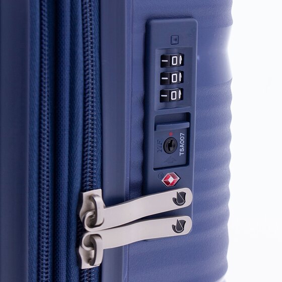 Gladiator 0800 4 Rollen Kabinentrolley 55 cm mit Dehnfalte