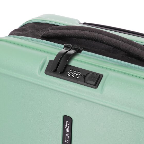 Travelite Basics faltbarer 4-Rollen Kabinentrolley 55 cm