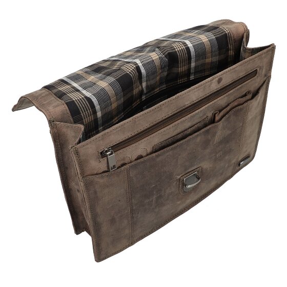 Harold's Antico Collegemappe Unterarmmappe Leder 37 cm