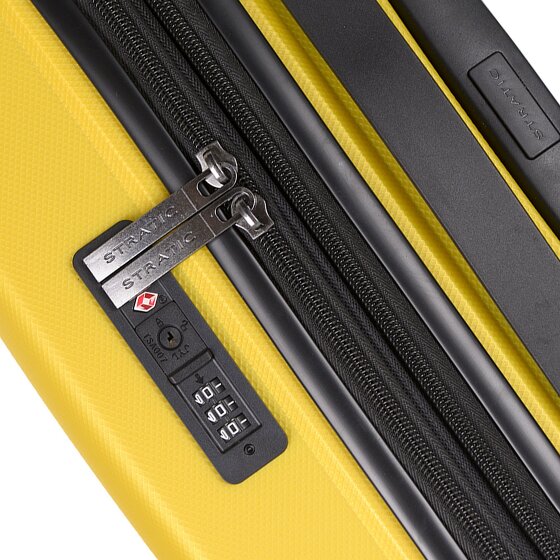 Stratic Bright+ 4 Rollen Kabinentrolley S 55 cm mit Dehnfalte
