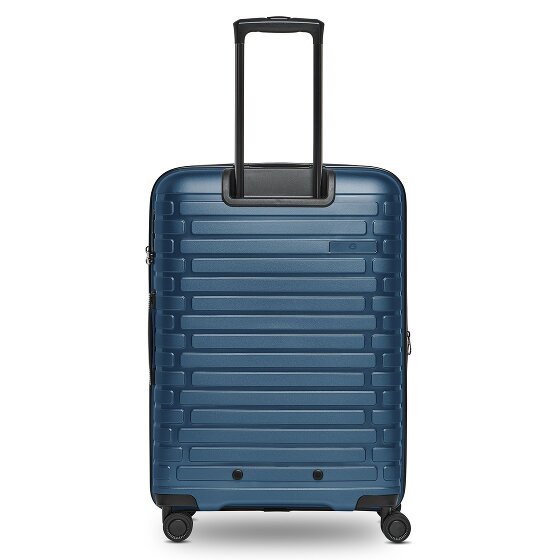 Pactastic Collection 04 THE MEDIUM + 4 Rollen Trolley M 66 cm mit Dehnfalte
