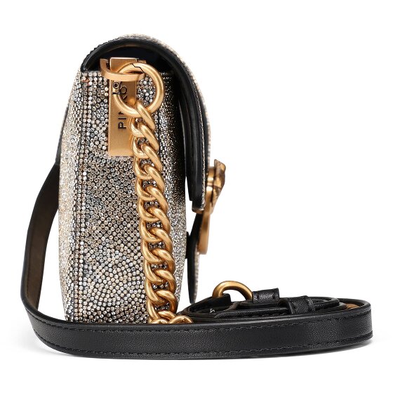 PINKO Love One Mini Bag Umhängetasche Leder 18 cm