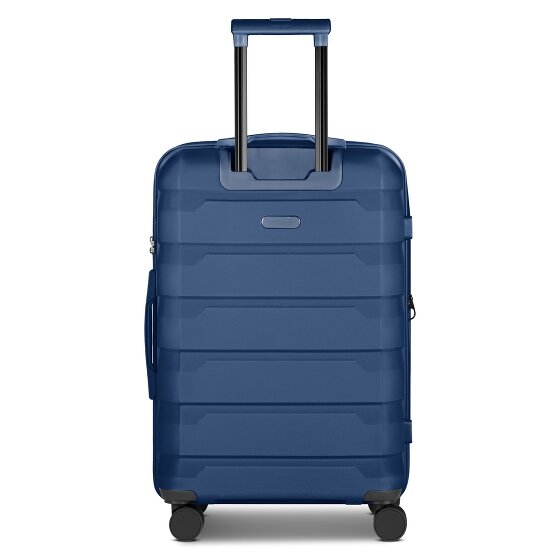 d&n South Dakota 4 Rollen Kofferset 3-teilig mit Dehnfalte