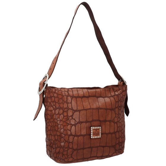 Campomaggi Schultertasche Leder 29 cm